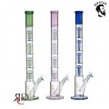 WATER PIPE HIPSTER 4 LEAVEL OF 6 ARM PERC WITH STRAIGHT TUBE IN CARRYING BOX WP5514